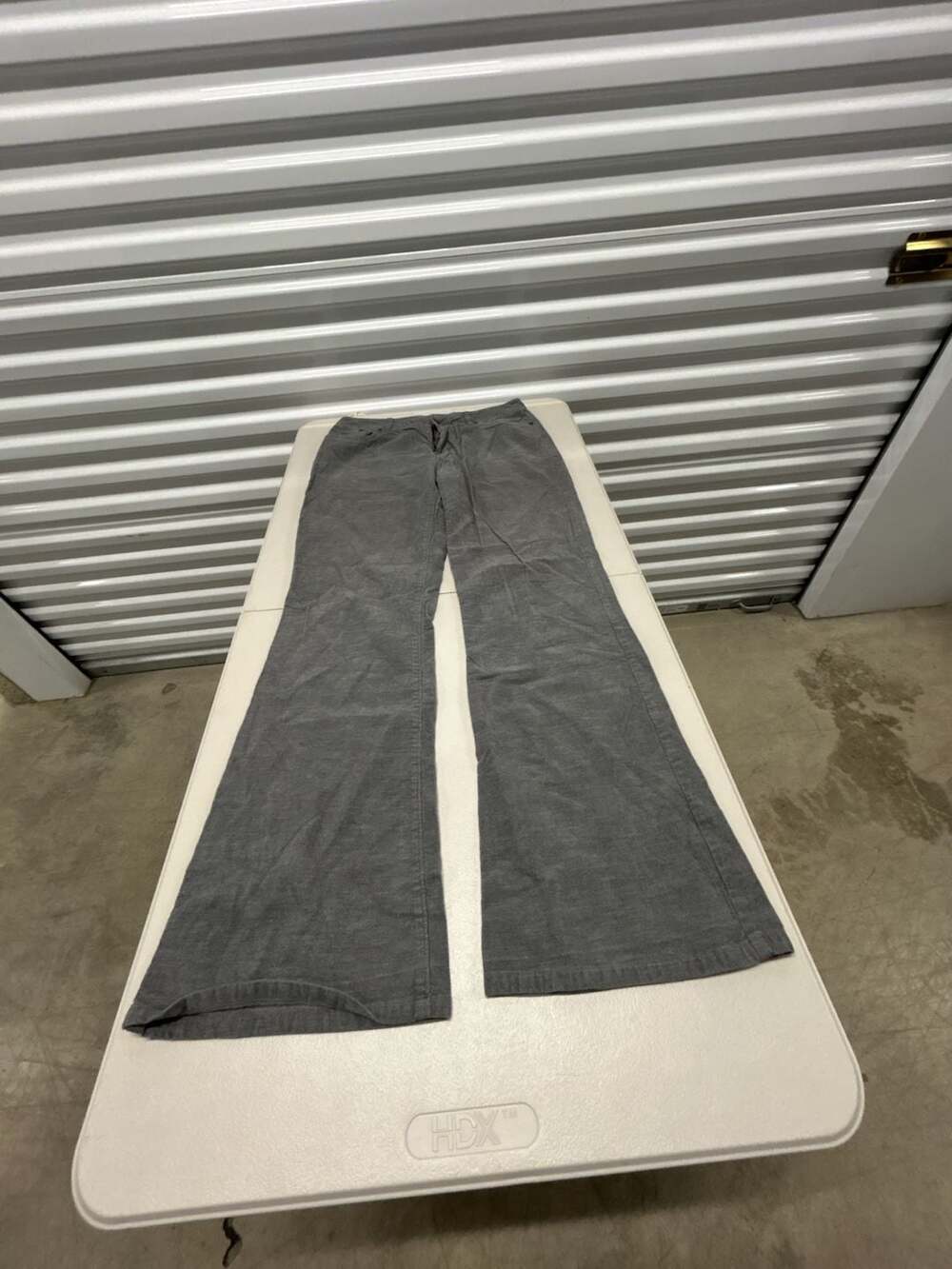 Jones New York Sport Gray Corduroy Flare Pants